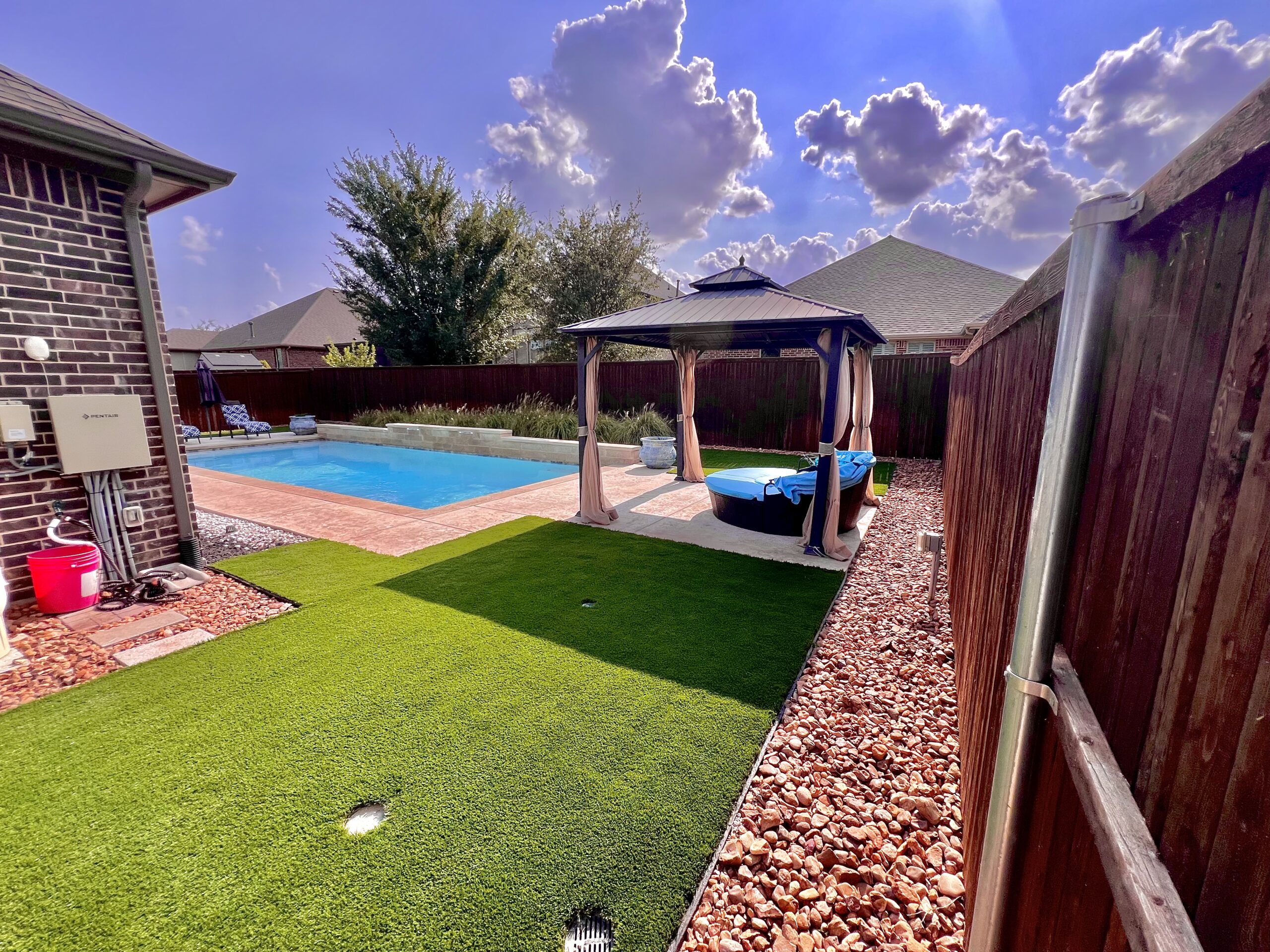 Artificial Turf/ Gravel Project